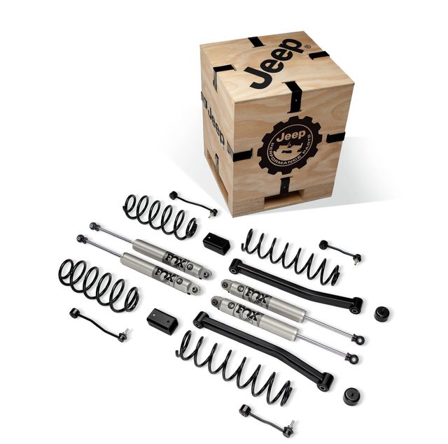 77072430AG - Performance: Jeep Performance Parts Two-Inch Lift Kit, Four-door, 2.0L Engine for Mopar Image