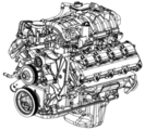 R8276058AA - 5.7L HEMI Gas; Engine: Long Block Engine, Remanufactured for Mopar Image image