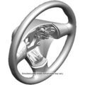 15838779 - : Ebony Steering Wheel for GM Image