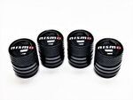 99927VLCBK - : NISMO VALVE CAP SET-BLACK for Nismo Image