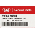A9F60AQ502 - : Remote Start - Key Start Model for Kia Image