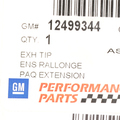 12499344 - : Exhaust Tail Pipe Tip for GM Image