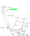 909140083 - Body: Filler Tube Clip for Subaru Image