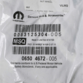 6504672 - Wheels, Covers and Jacks: Wheel Nut for Chrysler: 200, 300M, Concorde, Pacifica, PT Cruiser, Sebring, Town &amp; Country, Voyager | Dodge: Avenger, Caliber, Caravan, Grand Caravan, Intrepid, Journey, Neon | Ram: C/V Image