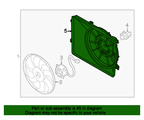 25350D9500 - : Fan Shroud for Kia: Sportage Image