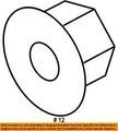 11610463 - : Multi-Purpose Nut for GM Image