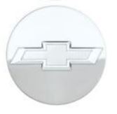 19301593 - Wheels: Wheel Center Cap Chrome W/Chrome Bowtie Logo for Chevrolet: Silverado 1500, Silverado 1500 LD, Silverado 1500 LTD, Silverado 2500 HD, Silverado 3500 HD, Suburban, Suburban 3500 HD, Tahoe Image