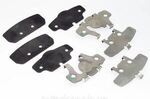 D40804CA0A - : Rear Pad Plate Hardware Kit for Nissan: LEAF, Qashqai, Rogue, Rogue Sport Image
