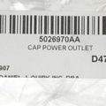 5026970AA - Interior Trim: Power Outlet Cap for Fiat: 500 | Jeep: Wrangler, Wrangler JK | Ram: ProMaster 1500, ProMaster 2500, ProMaster 3500, ProMaster EV Image