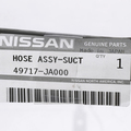 49717JA000 - Steering: Suction Hose for Nissan Image