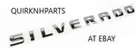 15129652 - Body: Nameplate for Chevrolet: Silverado 1500, Silverado 1500 LD, Silverado 2500 HD, Silverado 3500 HD | GMC: Sierra 1500, Sierra 1500 Limited, Sierra 2500 HD, Sierra 3500 HD Image