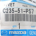C23551PS7 - Cooling System: Inter-cooler Duct Rivet for Mazda Image