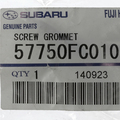 57750FC010 - Body: Reinforced Beam Grommet for Subaru Image