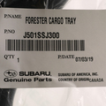 J501SSJ300 - : Cargo Tray for Subaru Image