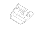 96030R5000 - : Interior Rear View Mirror Cover for Kia Image