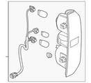 19316435 - : Passenger Side Tail Lamp for GM Image