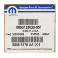 68066178AA - Front Wheel Drive; Differential and Drive Line: Intermediate Shaft for Chrysler: 200 | Dodge: Avenger, Journey | Ram: ProMaster 1500, ProMaster 2500, ProMaster 3500 Image