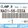 NA015603XA - : Battery Clamp for Mazda Image