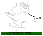 GK2A56760C - : Rear Weather-Strip for Mazda Image