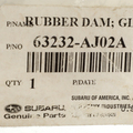 63232AJ02A - Body: Dam for Subaru: Outback Image