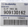 909130162 - : Foot Rest Clip for Subaru: Impreza, WRX, WRX STI Image