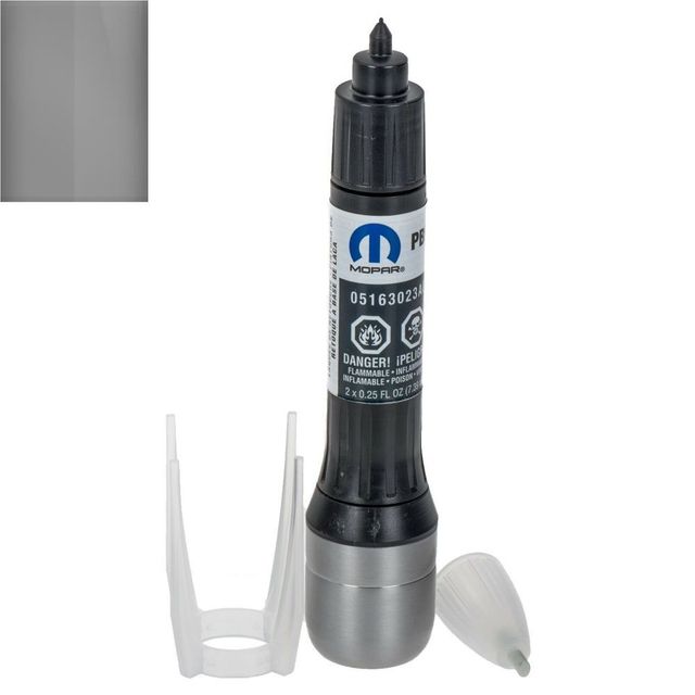 68626622AA - Vehicle Care Products: Touch-Up Paint Pen - Ceramic Grey C/C (Pdn) for Chrysler: 300 | Dodge: Challenger, Charger, Durango, Journey | Fiat: 500 | Jeep: Cherokee, Gladiator, Grand Cherokee, Renegade, Wrangler | Ram: ProMaster 1500 Image