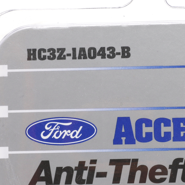 HC3Z1A043B - Wheels: Wheel Locks - Zinc-Plated For Hidden Lugs for Ford Image
