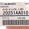 20251AA010 - Suspension: Link Bushing for Subaru: Forester, Impreza, Legacy Image