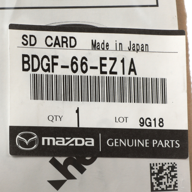 BDGF66EZ1C - : Sd Card for Mazda Image