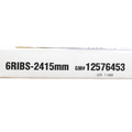 12576453 - Cooling System: Fan Belt for Cadillac: SRX | Chevrolet: Blazer, Express 1500, Express 2500, Express 3500, P30, S10, Silverado 1500 | GMC: Jimmy, Savana 1500, Savana 2500, Savana 3500, Sierra 1500, Sonoma | Oldsmobile: Bravada Image