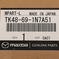 TK48691N7A51 - Body: Mirror Cover for Mazda Image