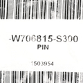 W706815S300 - Body: Trunk Lid Trim Retainer for Ford: Bronco, Focus, Fusion, Mustang, Police Interceptor Sedan, Police Responder Hybrid, Ranger, Special Service Police Sedan, SSV Plug-In Hybrid, Taurus | Lincoln: MKS, MKZ, Navigator | Mercury: Milan Image