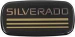 15036132 - Body: Nameplate for Chevrolet: Blazer, C1500, C2500, C3500, K1500 Pickup, K2500 Pickup, K3500 Pickup, Silverado 1500, Silverado 1500 Classic, Silverado 1500 HD, Silverado 1500 HD Classic, Silverado 2500, Silverado 2500 HD, Silverado 2500 HD Classic, Silverado 3500, Silverado 3500 Classic, Silverado 3500 HD, Suburban C1500, Suburban C2500, Suburban K1500, Suburban K2500 Image