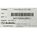 94010XA02BEU - Body: Windshield Pillar Trim for Subaru: B9 Tribeca, Tribeca Image