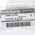 272763JC1B - HVAC: Filter Element Cover for Nissan Image