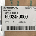 59024FJ000 - Exhaust: Rear Shield for Subaru: BRZ, Crosstrek, Impreza, XV Crosstrek Image