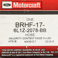6L1Z2078BB - Brakes: Flex Hose for Ford: Expedition | Lincoln: Navigator Image