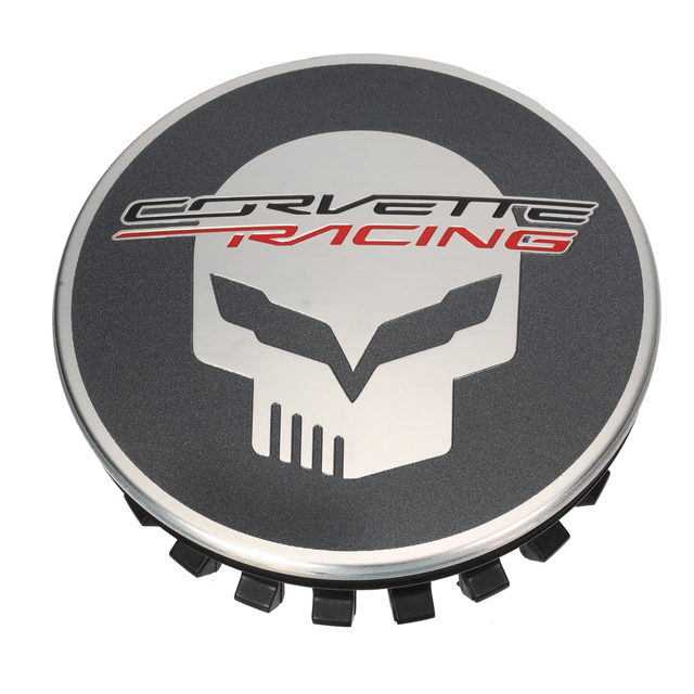 19301417 - Wheels: Wheel Center Caps, Argent w\\/Jake Logo for Chevrolet: Corvette Image