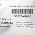95076AG020 - Body: Floor Mat Hook for Subaru: B9 Tribeca, Forester, Tribeca Image