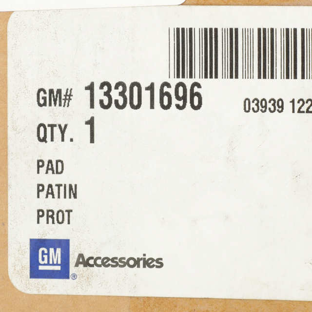 13301696 - Interior: Accelerator / Brake / Clutch Pedal Pad Set for GM Image