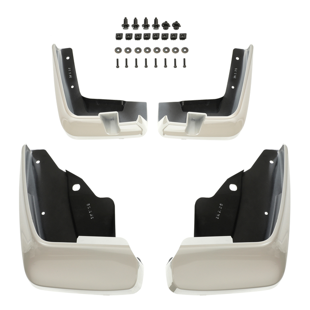 J1010FG000WU - Exterior: Splash Guard Kit - 4-Door - Satin White for Subaru: Impreza Image