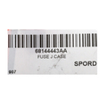 68144443AA - Electrical: J Case Fuse for Dodge: Durango, Journey | Jeep: Grand Cherokee, Grand Cherokee WK | Ram: 1500, 1500 Classic, 2500, 3500 Image