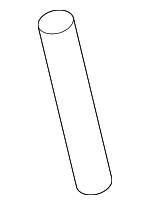 5G0810490 - : Fuel Door Pin for Volkswagen: Atlas, Atlas Cross Sport, Taos, Tiguan Image