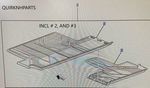 84646755 - : Floor Liners, Third Row, Premium All-Weather for GM Image