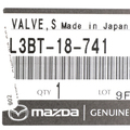 L3BT18741 - : Vapor Canister Purge Solenoid for Mazda Image