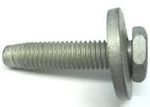 11589407 - Body: Hinge Bolt for Buick: Cascada, Enclave, Envision, LaCrosse, Lucerne, Regal | Cadillac: ATS, CT6, CTS, DTS, SRX, XT6, XTS | Chevrolet: Camaro, Corvette, Equinox, Impala, Malibu, Malibu Limited, Silverado 1500, Silverado 2500 HD, Silverado 3500 HD, Spark, Spark EV, Traverse, Traverse Limited, Volt | GMC: Acadia, Acadia Limited, Sierra 1500, Sierra 2500 HD, Sierra 3500 HD, Terrain | Hummer: H2 | Oldsmobile: Alero | Pontiac: G8, Grand Am, Solstice | Saturn: Outlook, Sky, Vue Image