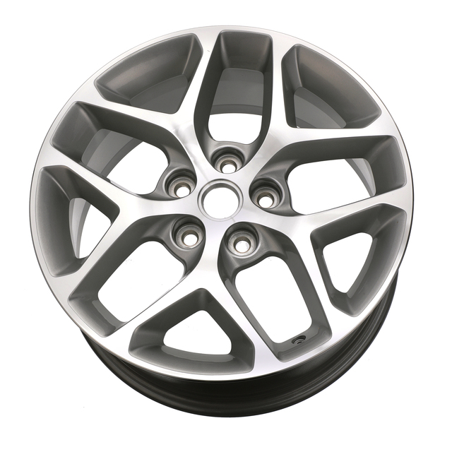 19301179 - Wheels: 18 Wheel, Chrome, 5 Split-Spoke for Buick: LaCrosse, Regal | Chevrolet: Impala, Malibu, Malibu Limited Image