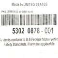 53020878 - Engine 4.7L Eight Cylinder: Valve Cover Gasket, Right for Dodge: Dakota, Durango, Ram 1500 | Jeep: Grand Cherokee Image