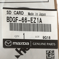 BDGF66EZ1C - : Sd Card for Mazda: 3 Image