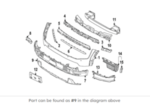 86577DO100 - Body: Lower Deflector for Kia Image